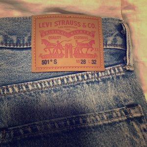 men’s vintage levi 501’s!